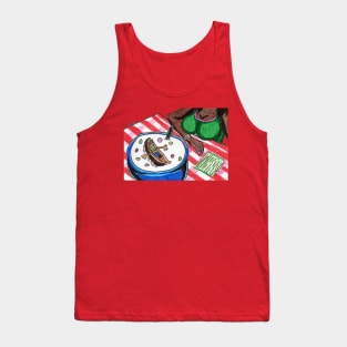 There's a Man Rowing in My Cereal! Tank Top